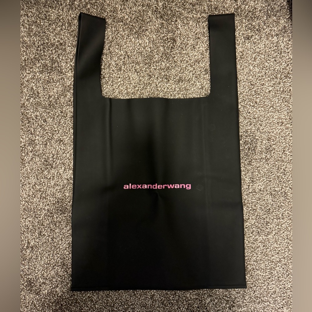 Alexander Wang holiday boba tea bag Black